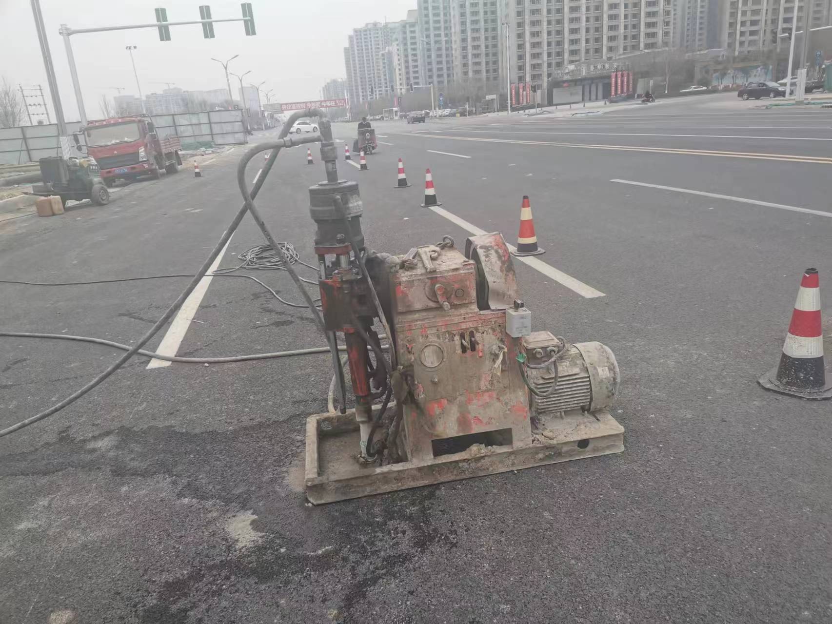 清苑路基注浆